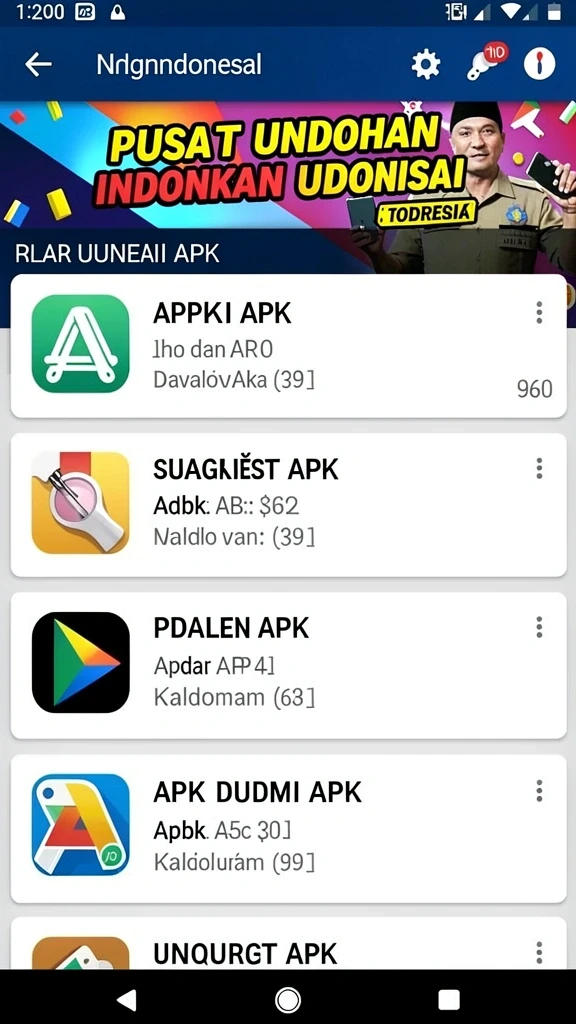 Galeri pratinjau visual wjkasino build APK resmi terbaru